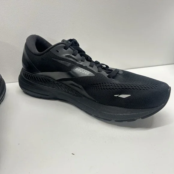 Brooks Adrenaline GTS 23 Men's Size 11.5 Wide 2E Triple Black - Missing Insoles - Picture 7 of 16